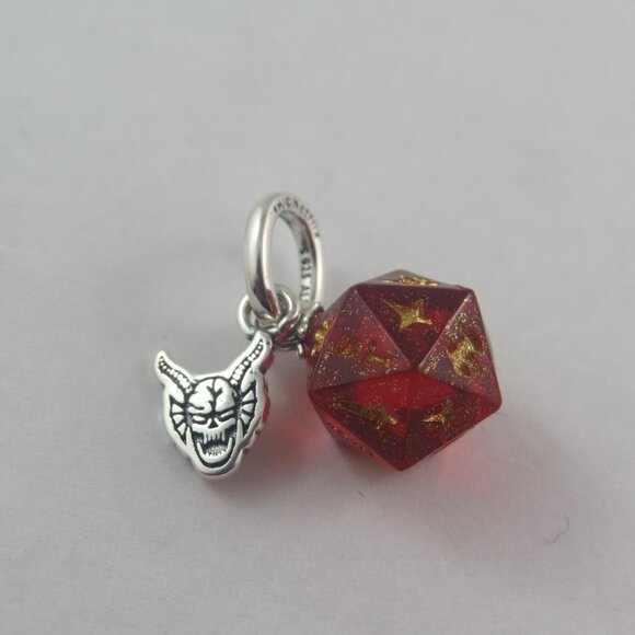 Pandora H Fire Club Charm – S925 Ale Sterling Silver Bead, Fits Moment Bracelet - Picture 4 of 5